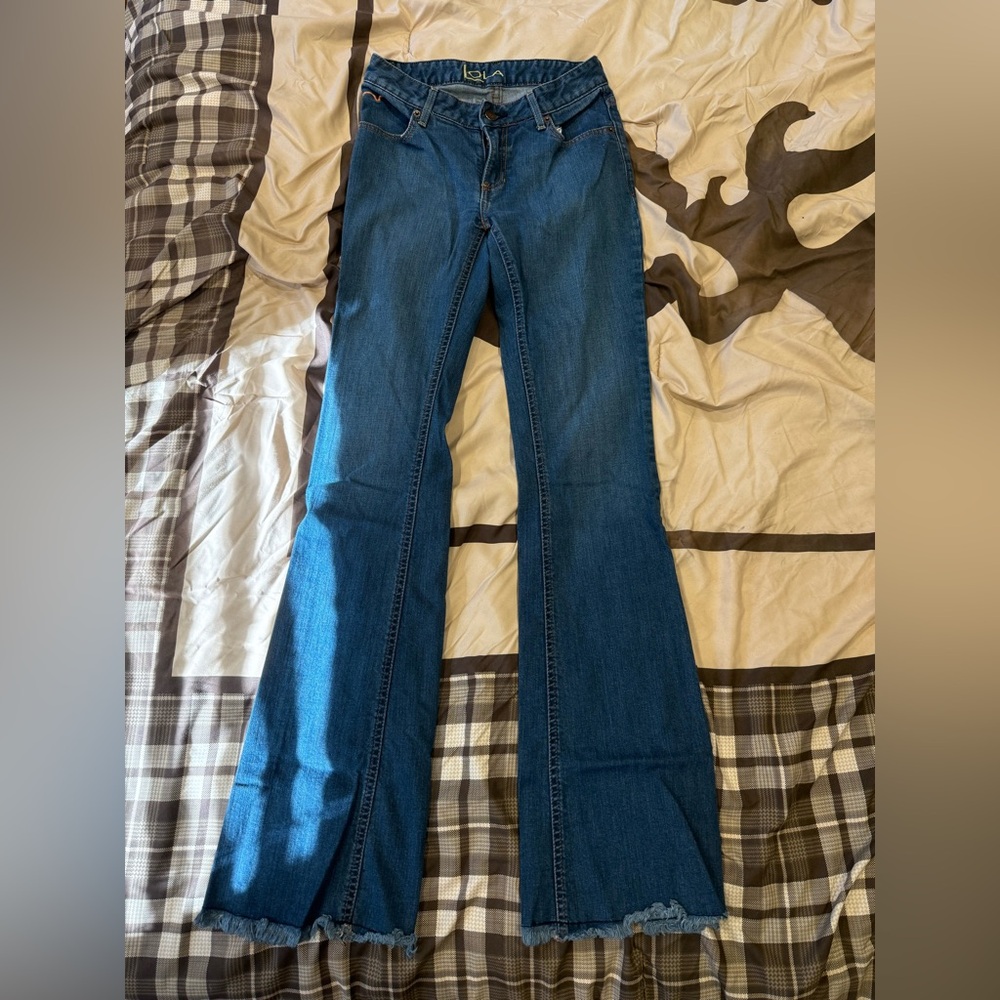 Classic Blue Flared Women Jeans